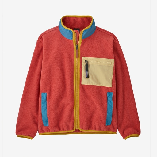 Patagonia Kids Synchilla Fleece Jacket - Sumac Red